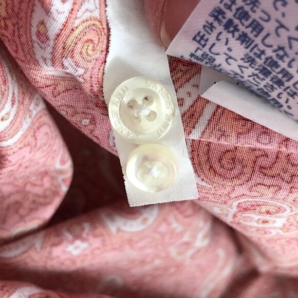 LANDS' END Paisley Shirt - Picture 9 of 12